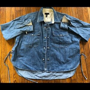 rag & bone Blue Button Down Shirt